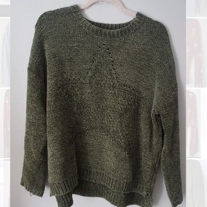 Green Star sweater